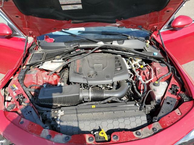 ZARFAMBN7K7622103 - 2019 ALFA ROMEO GIULIA TI Կարմիր լուսանկար 11