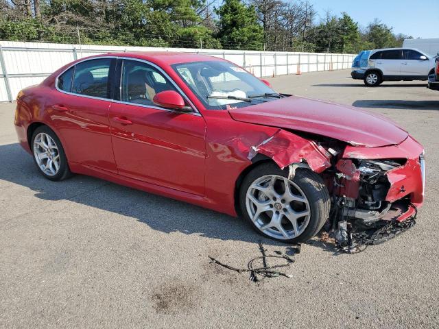 ZARFAMBN7K7622103 - 2019 ALFA ROMEO GIULIA TI Կարմիր լուսանկար 4