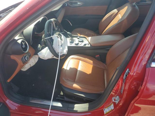 ZARFAMBN7K7622103 - 2019 ALFA ROMEO GIULIA TI Կարմիր լուսանկար 7