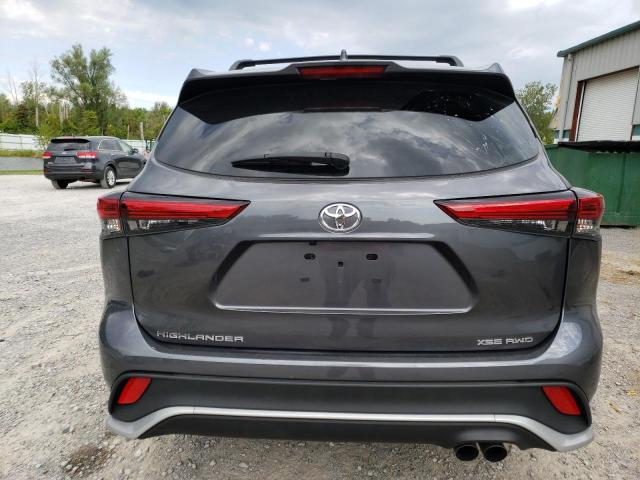 5TDKDRBH6PS022290 - 2023 TOYOTA HIGHLANDER L GRAY photo 6