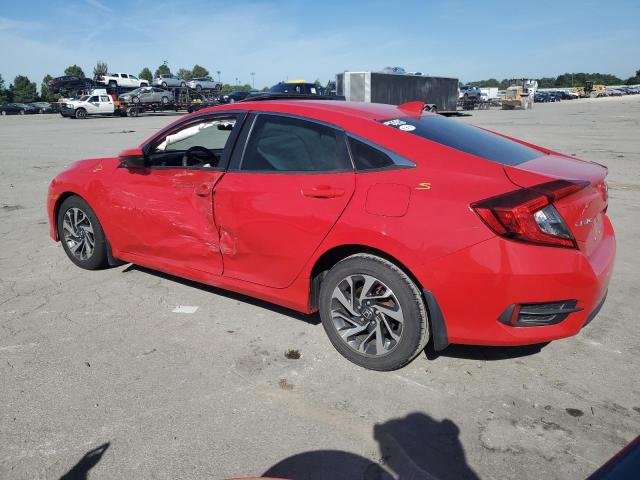 2HGFC2F73JH522718 - 2018 HONDA CIVIC EX RED photo 2