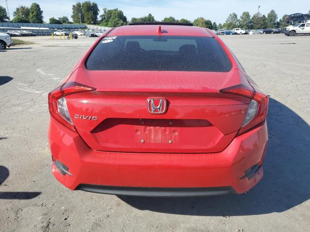 2HGFC2F73JH522718 - 2018 HONDA CIVIC EX RED photo 6