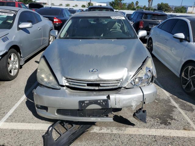 JTHBA30G245020715 - 2004 LEXUS ES 330 SILVER photo 5