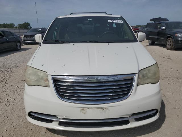 2C4RC1BG7CR261036 - 2012 CHRYSLER TOWN & COU TOURING WHITE photo 5