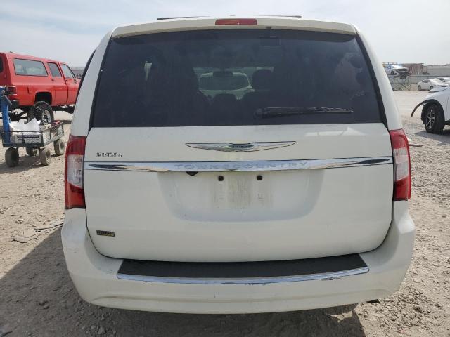 2C4RC1BG7CR261036 - 2012 CHRYSLER TOWN & COU TOURING WHITE photo 6