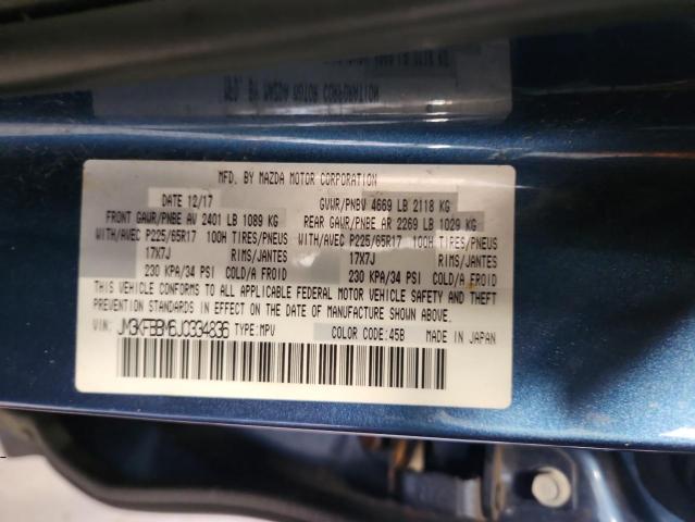 JM3KFBBM6J0334836 - 2018 MAZDA CX-5 SPORT BLUE photo 13