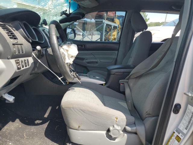 3TMJU4GN8CM133348 - 2012 TOYOTA TACOMA DOUBLE CAB PRERUNNER SILVER photo 7