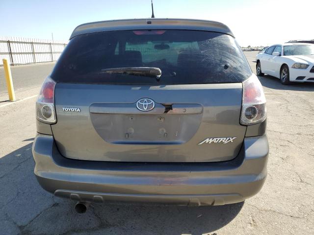 2T1KR32E18C710423 - 2008 TOYOTA COROLLA MA XR GRAY photo 6