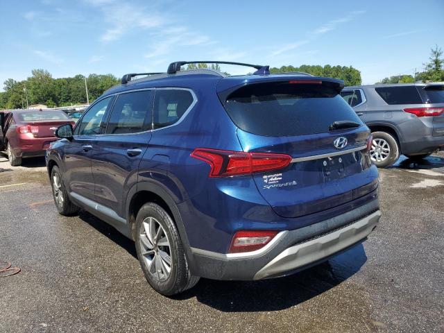 5NMS33AD6LH262631 - 2020 HYUNDAI SANTA FE SEL BLUE photo 2