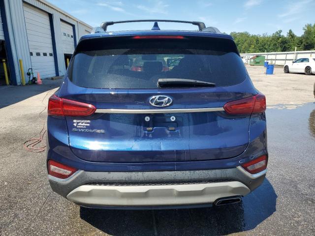 5NMS33AD6LH262631 - 2020 HYUNDAI SANTA FE SEL BLUE photo 6