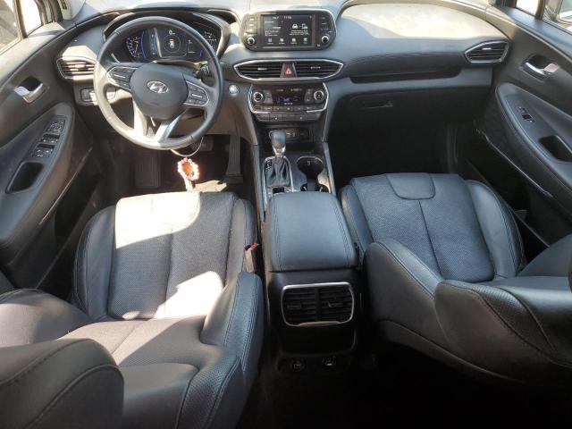 5NMS33AD6LH262631 - 2020 HYUNDAI SANTA FE SEL BLUE photo 8