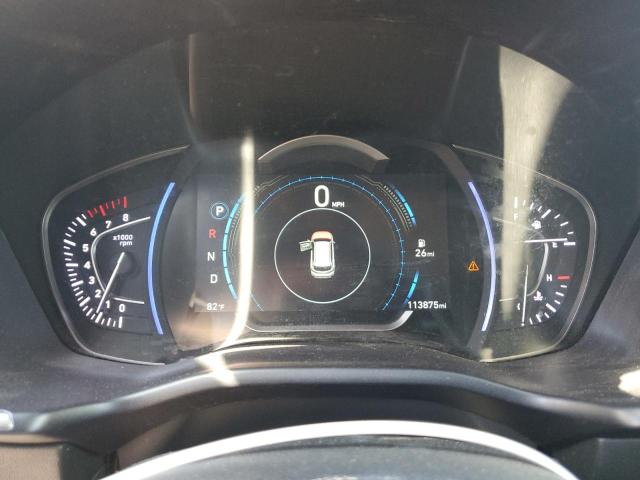 5NMS33AD6LH262631 - 2020 HYUNDAI SANTA FE SEL BLUE photo 9