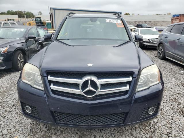 WDCGG8HB1AF315901 - 2010 MERCEDES-BENZ GLK 350 4MATIC BLUE photo 5