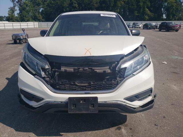 5J6RM4H36FL117990 - 2015 HONDA CR-V LX WHITE photo 5