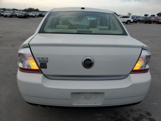 1MEHM42W69G609970 - 2009 MERCURY SABLE PREMIER WHITE photo 6