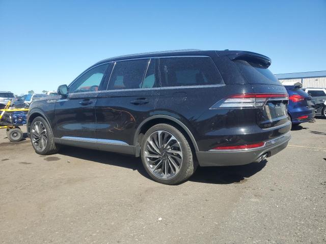 5LM5J7XC4MGL06491 - 2021 LINCOLN AVIATOR RESERVE Siyah fotoğraf 2