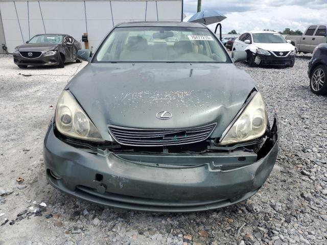 JTHBA30G555098052 - 2005 LEXUS ES 330 GREEN photo 5