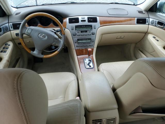 JTHBA30G555098052 - 2005 LEXUS ES 330 GREEN photo 8