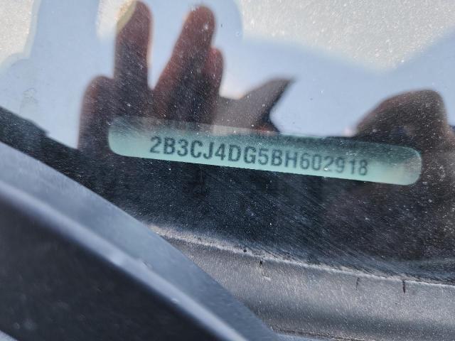 2B3CJ4DG5BH602918 - 2011 DODGE CHALLENGER Սպիտակ լուսանկար 12