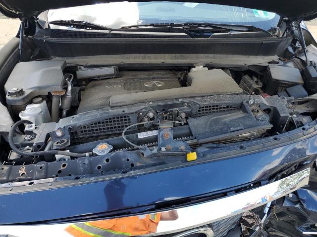 5N1DL0MM7JC527406 - 2018 INFINITI QX60 Կապույտ լուսանկար 12