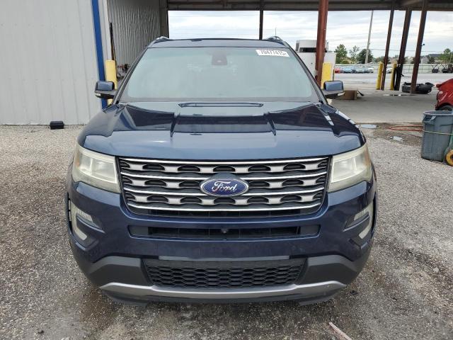 1FM5K7F81GGD22455 - 2016 FORD EXPLORER LIMITED BLUE photo 5