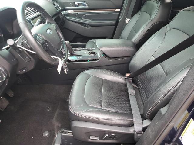 1FM5K7F81GGD22455 - 2016 FORD EXPLORER LIMITED BLUE photo 7