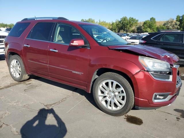 1GKKVTKD3FJ196857 - 2015 GMC ACADIA DENALI MAROON photo 4