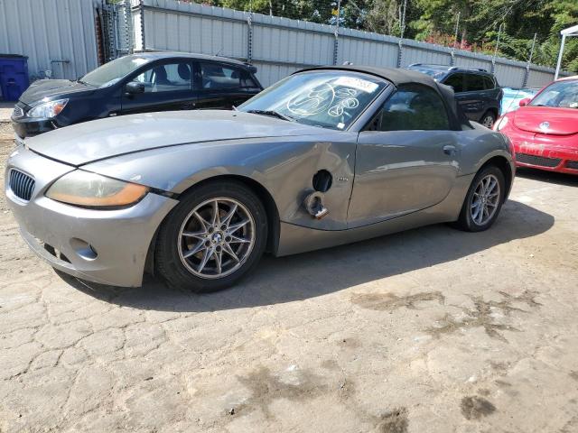 4USBT33403LS40579 - 2003 BMW Z4 2.5 GRAY photo 1