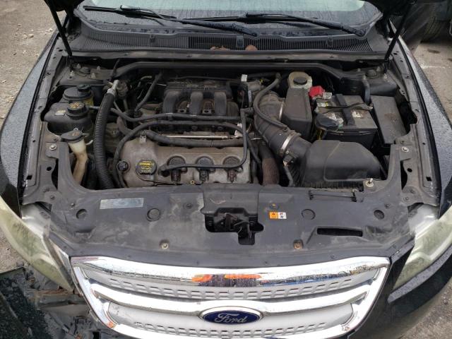 1FAHP2HW6BG147507 - 2011 FORD TAURUS SEL BLACK photo 11