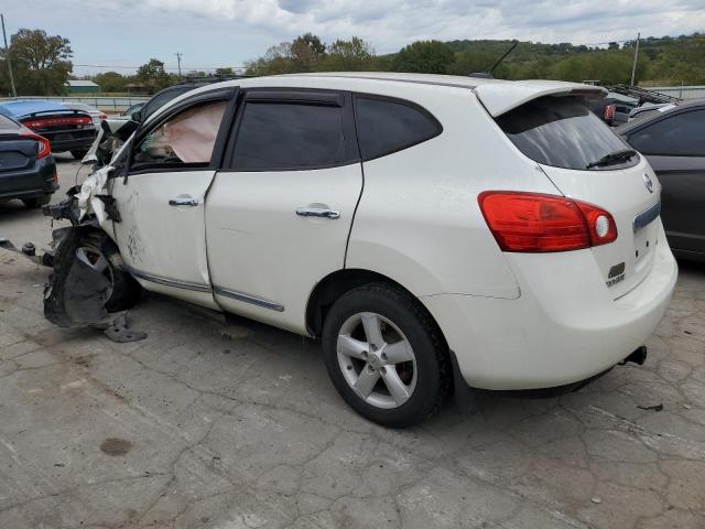 JN8AS5MT4DW008531 - 2013 NISSAN ROGUE S WHITE photo 2