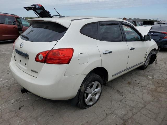 JN8AS5MT4DW008531 - 2013 NISSAN ROGUE S WHITE photo 3