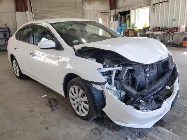 3N1AB7AP1HY341382 - 2017 NISSAN SENTRA S WHITE photo 4