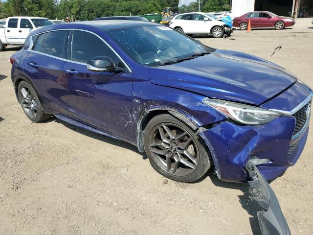 SJKCH5CP6HA022146 - 2017 INFINITI QX30 BASE ლურჯი ფოტო 4