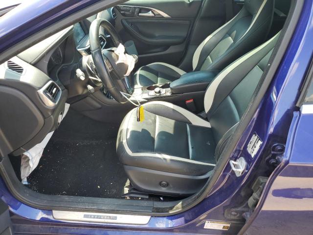 SJKCH5CP6HA022146 - 2017 INFINITI QX30 BASE ლურჯი ფოტო 7