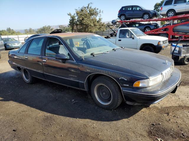 1G1BL53E1MW111592 - 1991 CHEVROLET CAPRICE BLUE photo 4