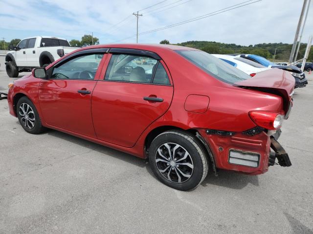 5YFBU4EE5CP054378 - 2012 TOYOTA COROLLA BASE RED photo 2
