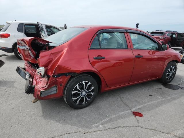 5YFBU4EE5CP054378 - 2012 TOYOTA COROLLA BASE RED photo 3