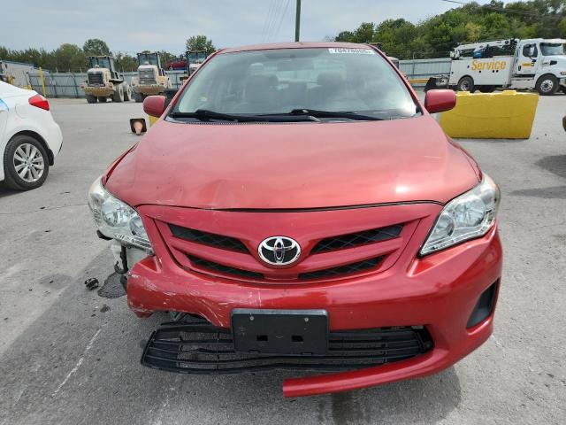 5YFBU4EE5CP054378 - 2012 TOYOTA COROLLA BASE RED photo 5