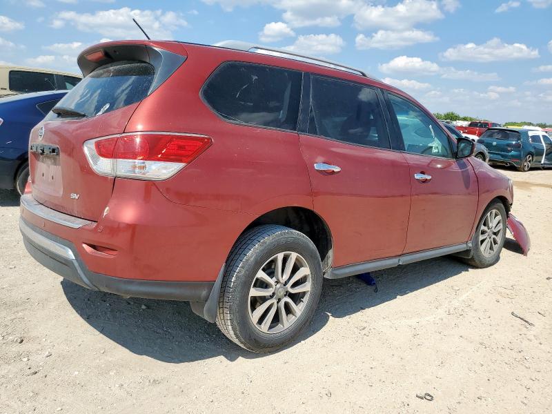 5N1AR2MN4GC665290 - 2016 NISSAN PATHFINDER S 勃艮第红 照片 3