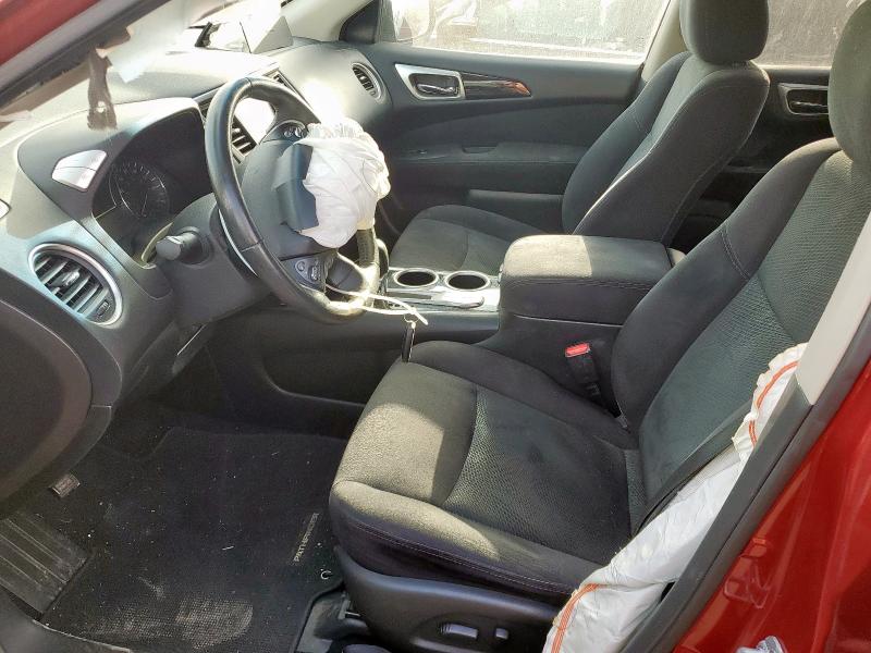 5N1AR2MN4GC665290 - 2016 NISSAN PATHFINDER S 勃艮第红 照片 7