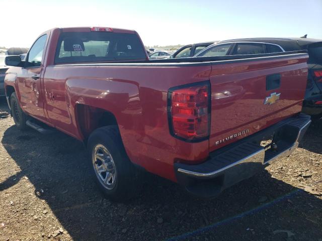 1GCNCPEH5EZ273278 - 2014 CHEVROLET SILVERADO C1500 RED photo 2