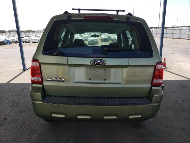 1FMCU02Z18KB24786 - 2008 FORD ESCAPE XLS GREEN photo 6