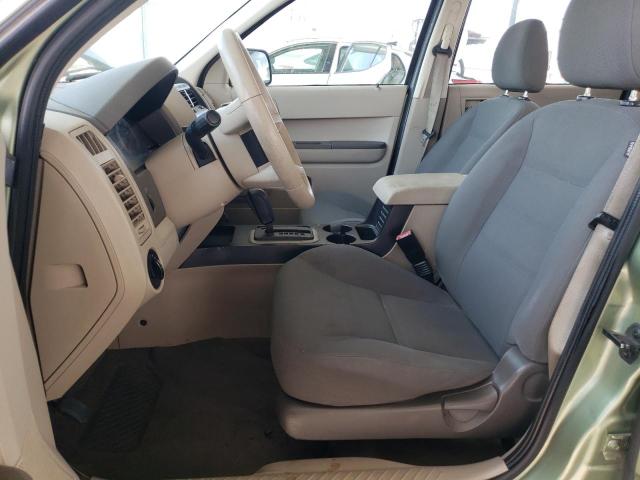 1FMCU02Z18KB24786 - 2008 FORD ESCAPE XLS GREEN photo 7