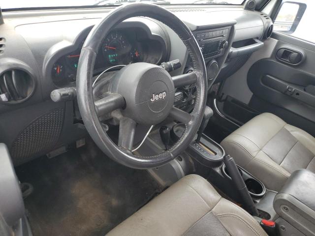 1J4FA24118L558224 - 2008 JEEP WRANGLER X SILVER photo 8