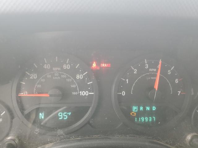 1J4FA24118L558224 - 2008 JEEP WRANGLER X SILVER photo 9