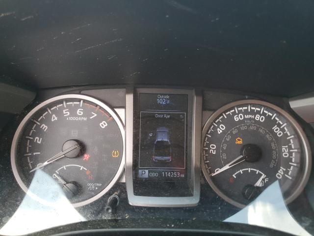 5TFAZ5CN6JX060470 - 2018 TOYOTA TACOMA DOUBLE CAB SILVER photo 9