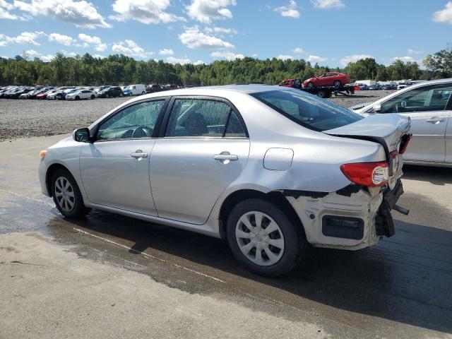 JTDBU4EE5B9132663 - 2011 TOYOTA COROLLA BASE SILVER photo 2