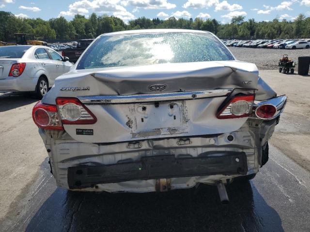JTDBU4EE5B9132663 - 2011 TOYOTA COROLLA BASE SILVER photo 6