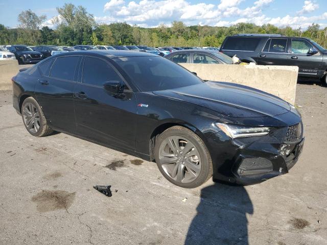 19UUB6F5XNA002276 - 2022 ACURA TLX TECH A BLACK photo 4