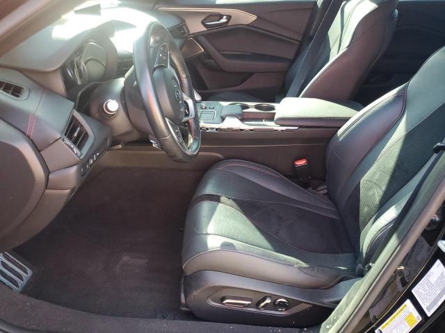 19UUB6F5XNA002276 - 2022 ACURA TLX TECH A BLACK photo 7